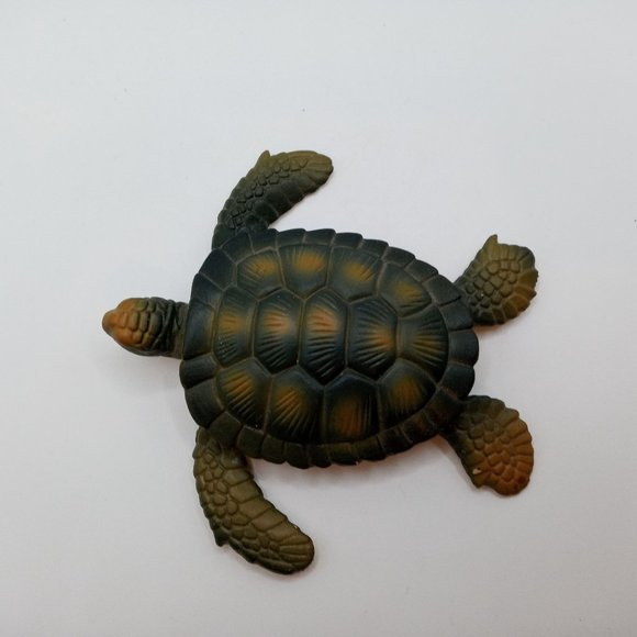 Sea Turtle Figure 1991 Reptile Figurine Collectible Vintage Ocean Life Seaturtle - Picture 7 of 16